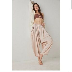 Free People Blush Pink Harem Pants